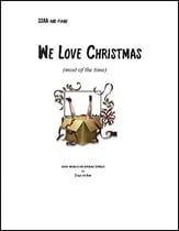 We Love Christmas! SSAA choral sheet music cover
